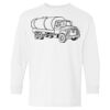 Heavy Cotton Youth Long Sleeve Gildan T-Shirt 5400B Thumbnail