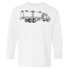 Heavy Cotton Youth Long Sleeve Gildan T-Shirt 5400B Thumbnail