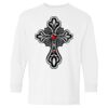 Heavy Cotton Youth Long Sleeve Gildan T-Shirt 5400B Thumbnail