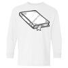 Heavy Cotton Youth Long Sleeve Gildan T-Shirt 5400B Thumbnail