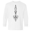 Heavy Cotton Youth Long Sleeve Gildan T-Shirt 5400B Thumbnail