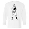 Heavy Cotton Youth Long Sleeve Gildan T-Shirt 5400B Thumbnail