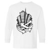 Heavy Cotton Youth Long Sleeve Gildan T-Shirt 5400B Thumbnail