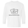 Heavy Cotton Youth Long Sleeve Gildan T-Shirt 5400B Thumbnail