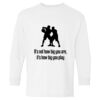 Heavy Cotton Youth Long Sleeve Gildan T-Shirt 5400B Thumbnail