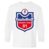 Heavy Cotton Youth Long Sleeve Gildan T-Shirt 5400B Thumbnail