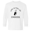 Heavy Cotton Youth Long Sleeve Gildan T-Shirt 5400B Thumbnail