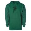 Midweight Hooded Pullover Sweatshirt - No Minimums Thumbnail