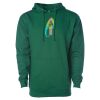 Midweight Hooded Pullover Sweatshirt - No Minimums Thumbnail