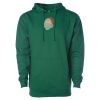 Midweight Hooded Pullover Sweatshirt - No Minimums Thumbnail