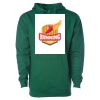 Midweight Hooded Pullover Sweatshirt - No Minimums Thumbnail